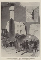 De opmars naar Dongola, een bezoek aan de tempel van Karnak bij maanlicht